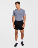 Compression T Shirt - Slate Gris