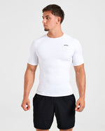 Compression T Shirt - Blanc
