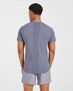 Compression Relaxed T Shirt - Slate Gris
