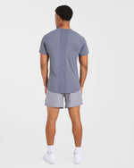Compression Relaxed T Shirt - Slate Gris