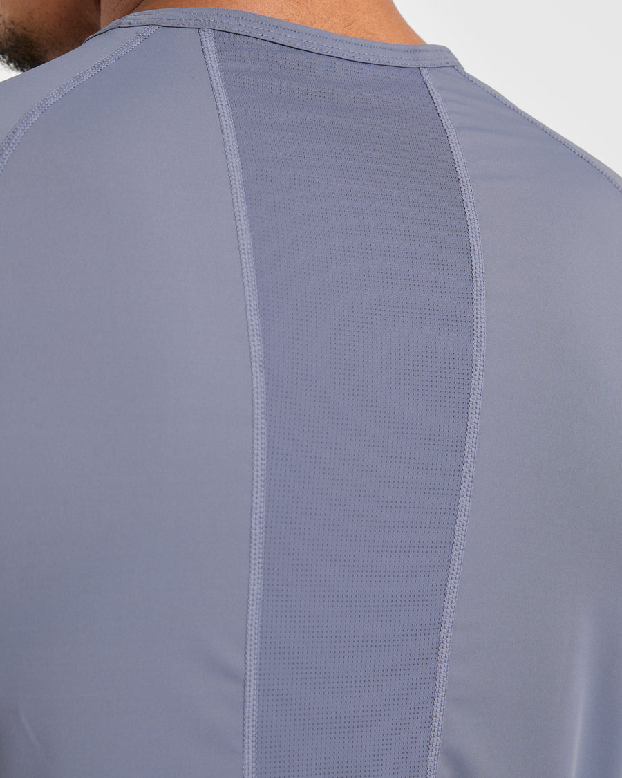 Compression Relaxed T Shirt - Slate Gris