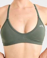 Adapt Seamless Strappy Sports Bra - Vert
