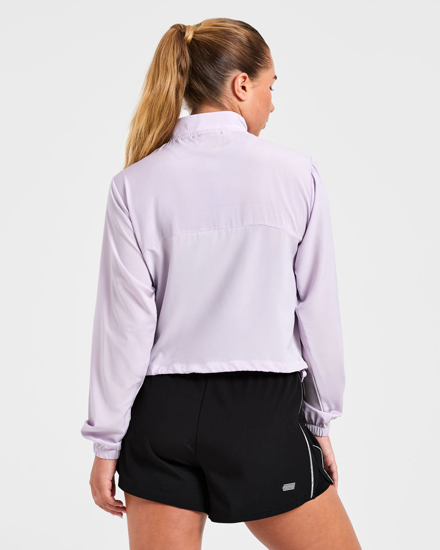 Run 1/2 Zip Jacket - Ice Lilac