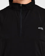 Run 1/2 Zip Jacket - Noir