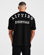 Lifting Essentials Oversized T Shirt - Noir