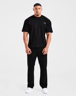 Lifting Essentials Oversized T Shirt - Noir