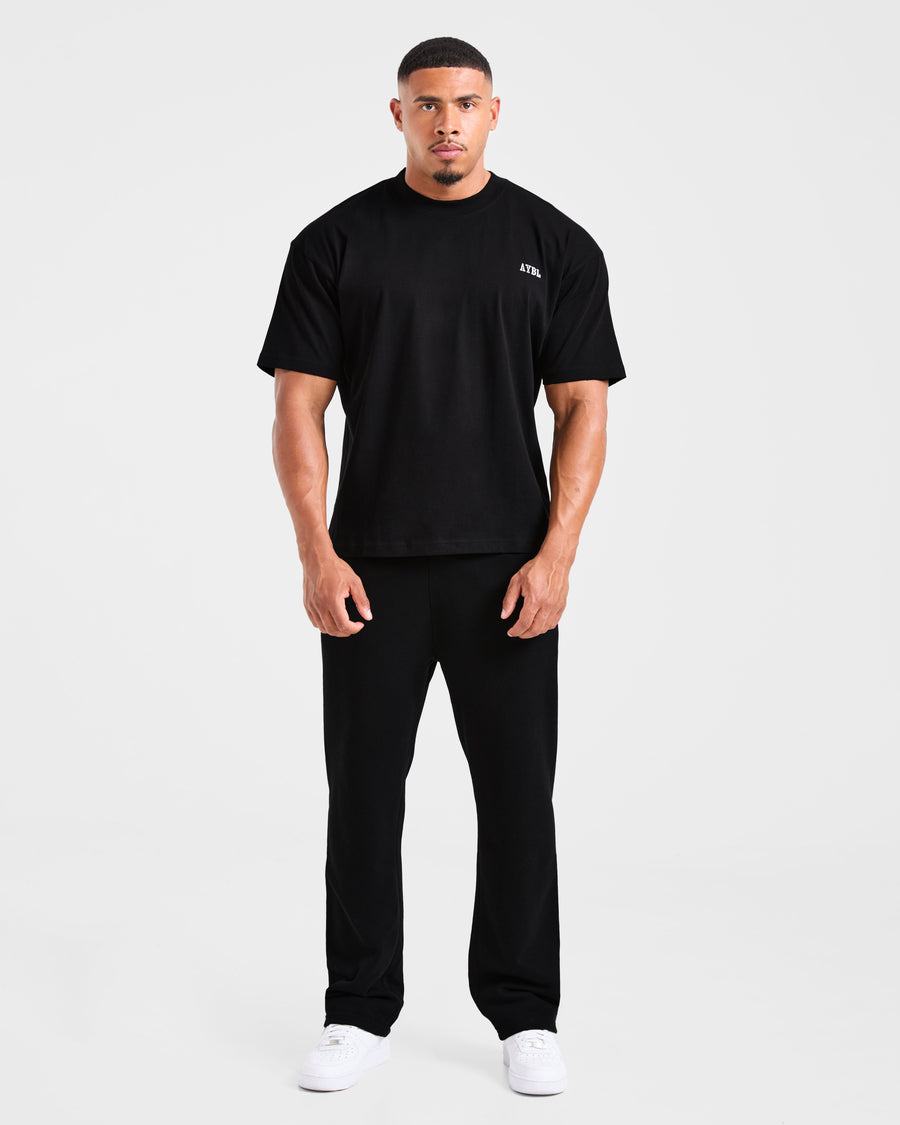 Lifting Essentials Oversized T Shirt - Noir