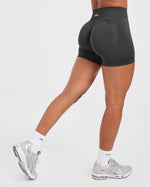 Adapt Seamless Shorts | 4.5" - Dark Charcoal