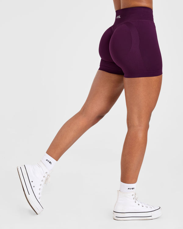 Adapt Seamless Shorts | 4.5" - Midnight Plum