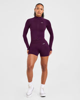 Adapt Seamless Jacket - Midnight Plum