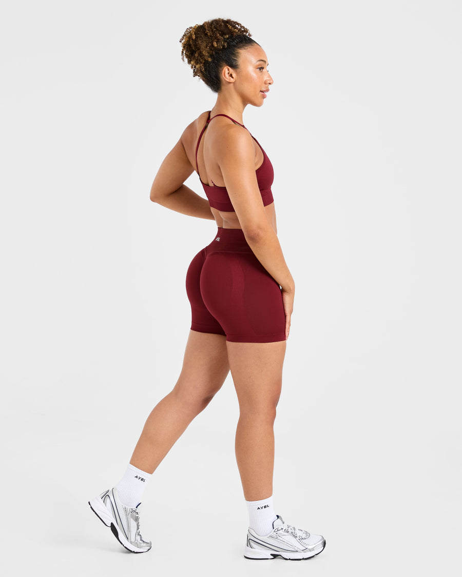 Adapt Seamless Shorts | 4.5" - Autumn Rouge