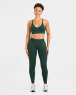 Adapt Seamless Sports Bra - Deep Forest