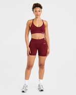 Adapt Seamless Sports Bra - Autumn Rouge