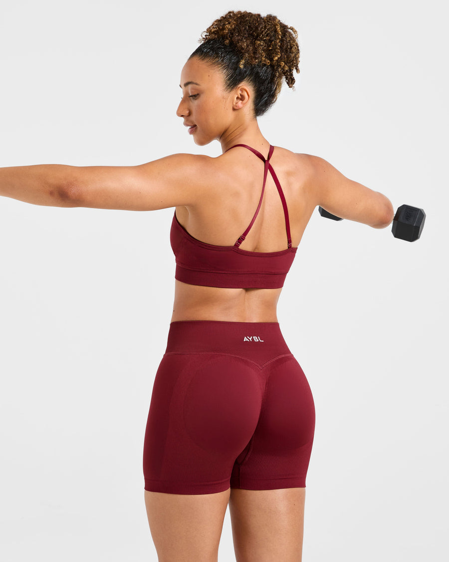 Adapt Seamless Sports Bra - Autumn Rouge