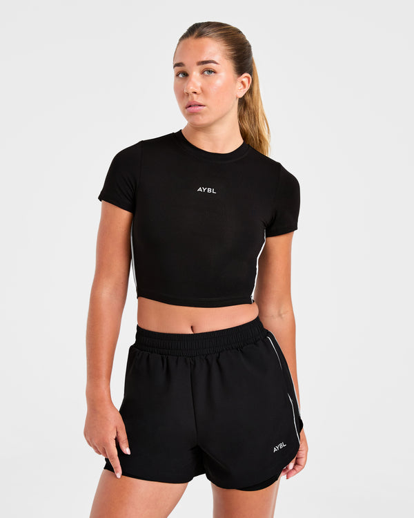 Run Top - Noir