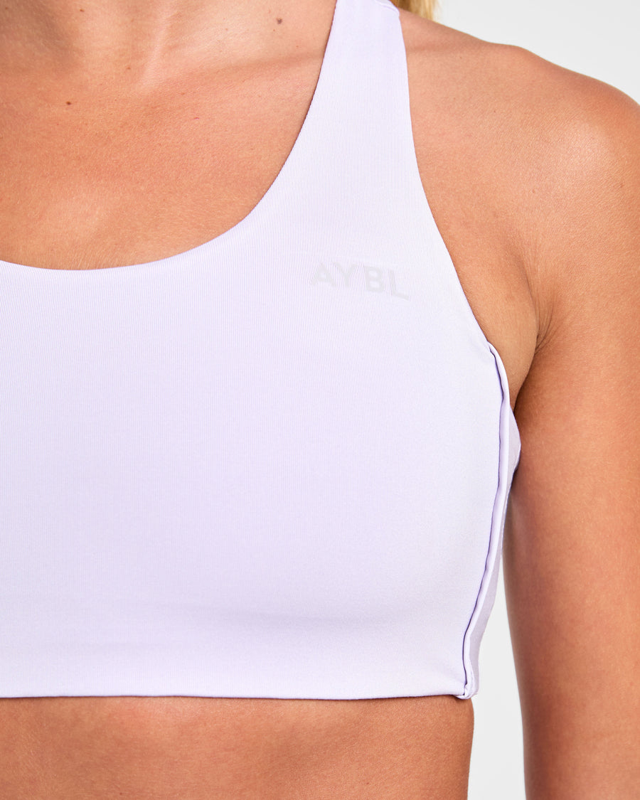 Run Sports Bra - Ice Lilac