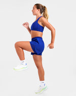 Run Sports Bra - Cobalt