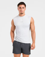 Run Slim Tank - Ice Gris