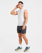 Run Slim Tank - Ice Gris