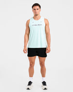 Run Loose Tank - Cool Mint