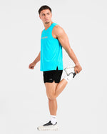 Run Loose Tank - Blaze Bleu