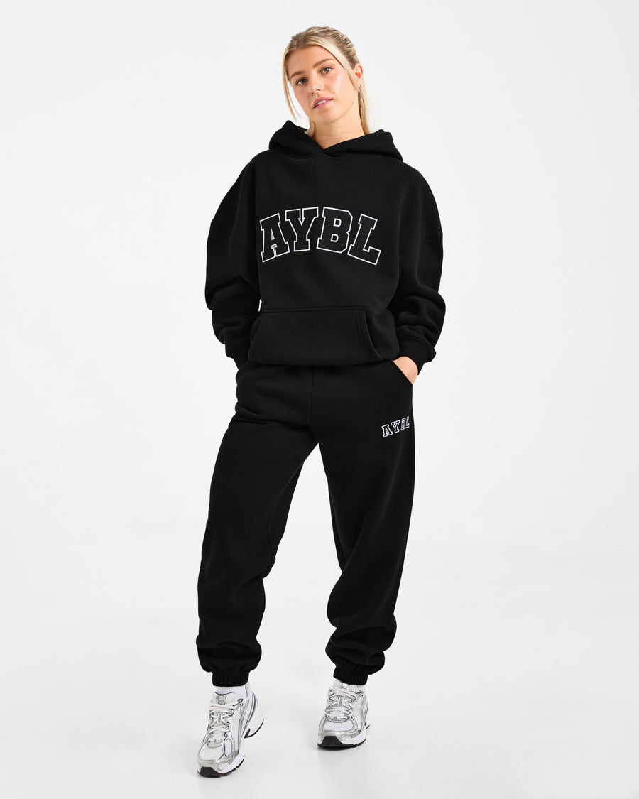 Varsity 2.0 Oversized Joggers - Noir