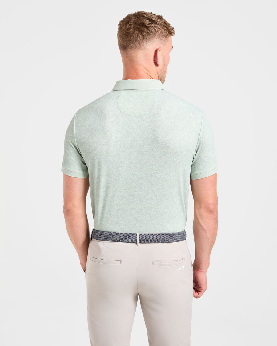 Precision Static Polo - Washed Sage