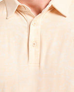 Precision Texture Polo - Peach