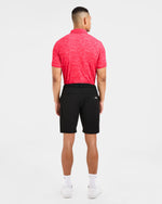 Precision Texture Polo - Summer Rouge