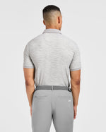 Precision Stripe Polo - Gris