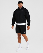 Rebound 1/4 Zip Pullover - Noir