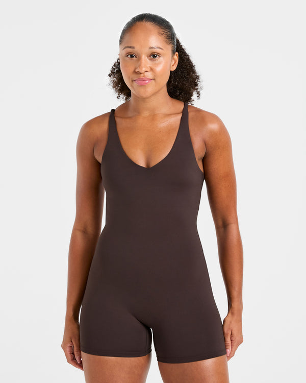 Staple Shorts All In One - Coffee Marron