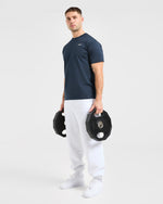 Essential T Shirt - Navy Bleu