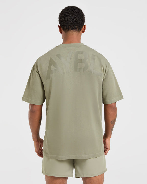 Essential Oversized T Shirt - Desert Olive