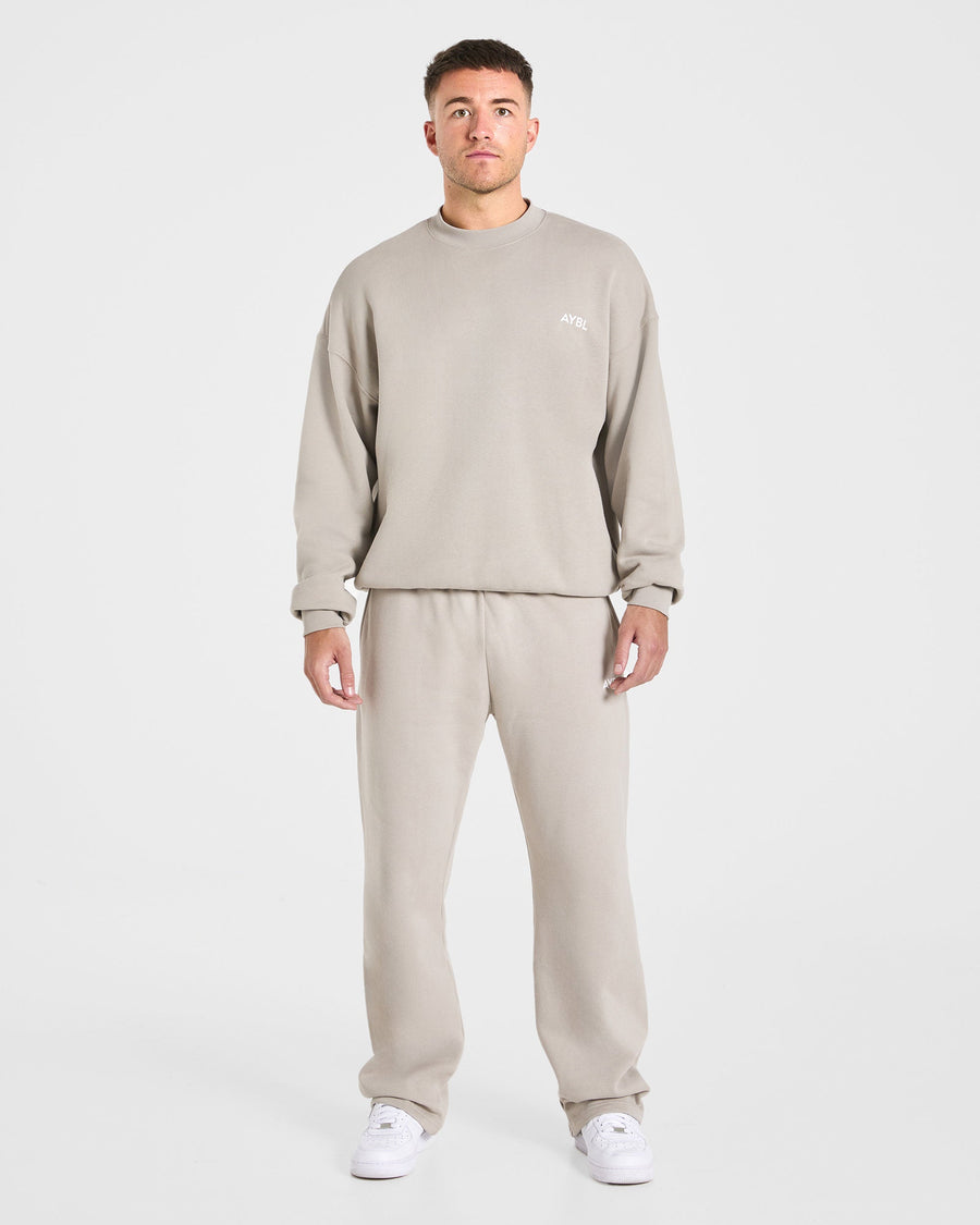 Essential Oversized Sweater - Stone