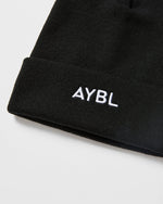 Embroidered Beanie - Noir