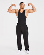 Muscle Ribbed Tank - Noir