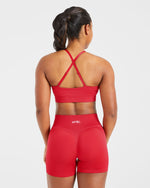 Adapt Seamless Sports Bra - Salsa Rouge