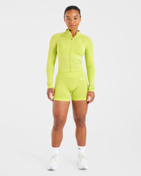 Adapt Seamless Jacket - Lime Vert