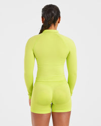 Adapt Seamless Jacket - Lime Vert