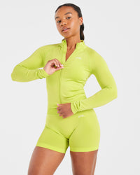 Adapt Seamless Jacket - Lime Vert