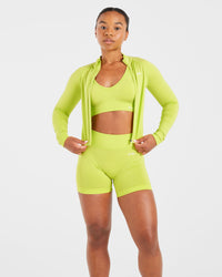 Adapt Seamless Jacket - Lime Vert