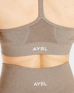 Empower Seamless Sports Bra - Taupe Marl