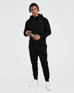 Essential Lightweight Hoodie - Noir