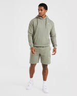 Essential Lightweight Hoodie - Washed Sage