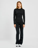 Sculpt Long Sleeve Top - Noir