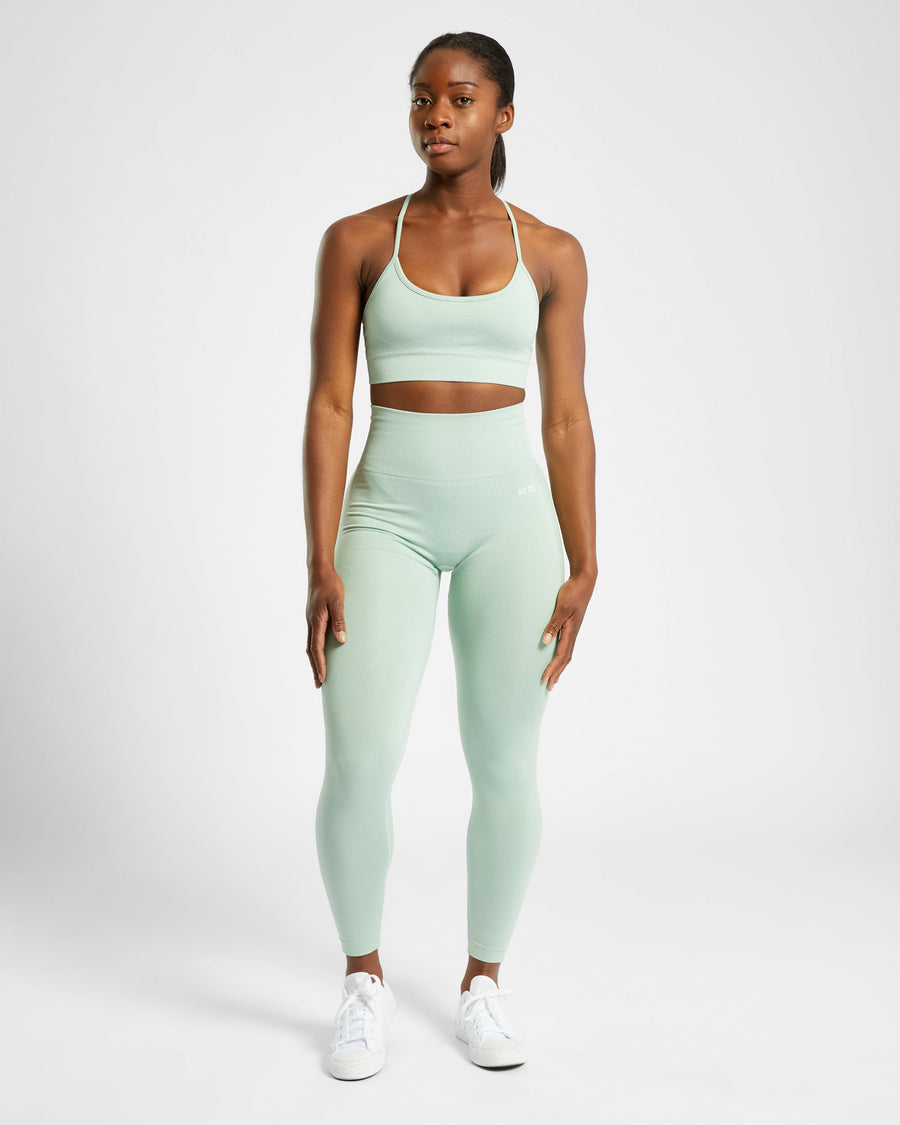 Empower Seamless Leggings - Spring Vert Marl