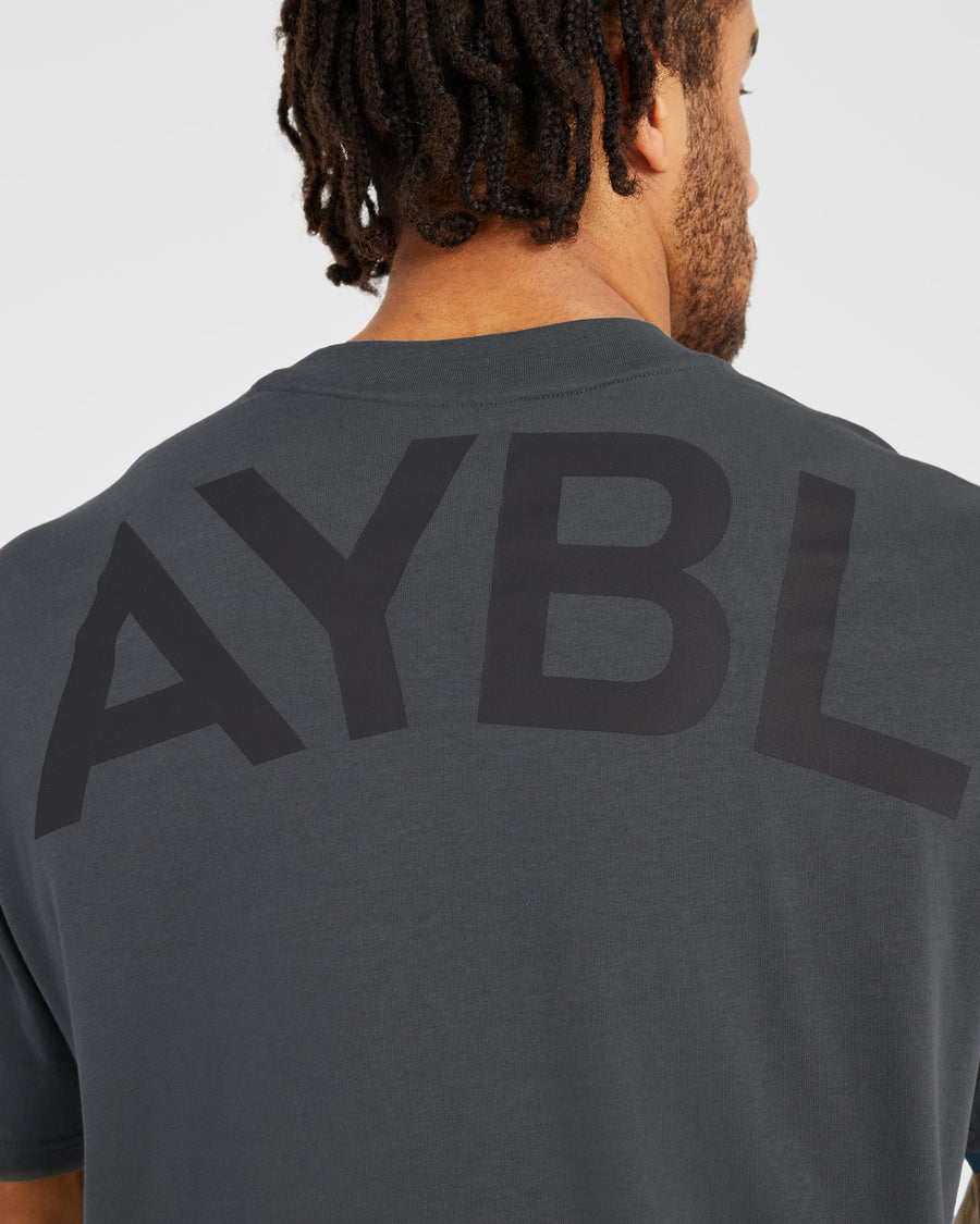 Essential Oversized T Shirt - Charcoal