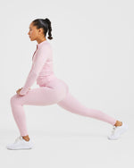 Staple Zip Jacket - Pastel Rose