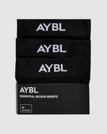 Essential Boxer Brief (3 pack) - Noir